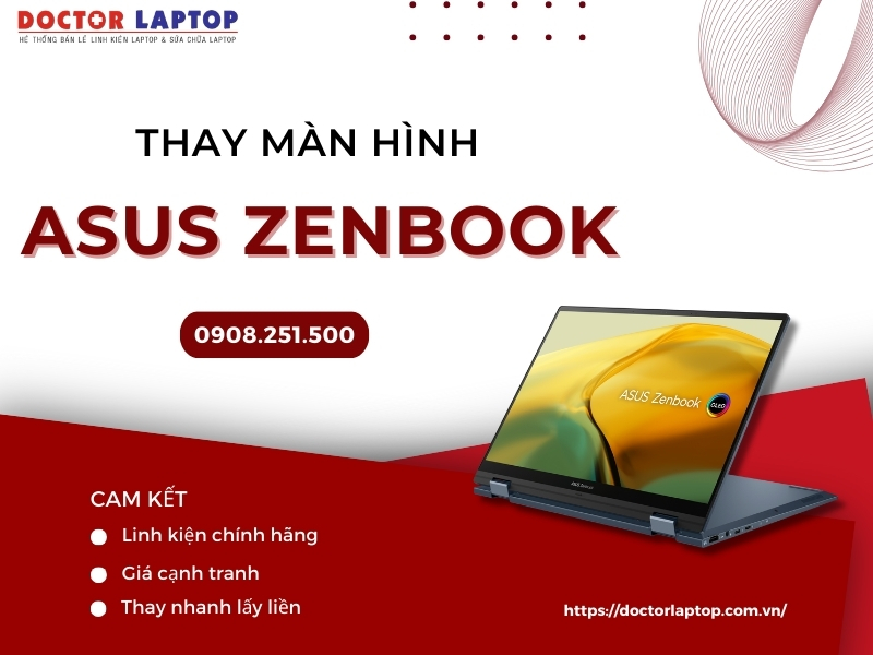 Màn hình asus zenbook - 4