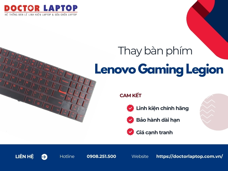 Bàn phím lenovo gaming legion - 4