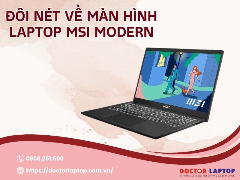 Màn hình msi modern - 2