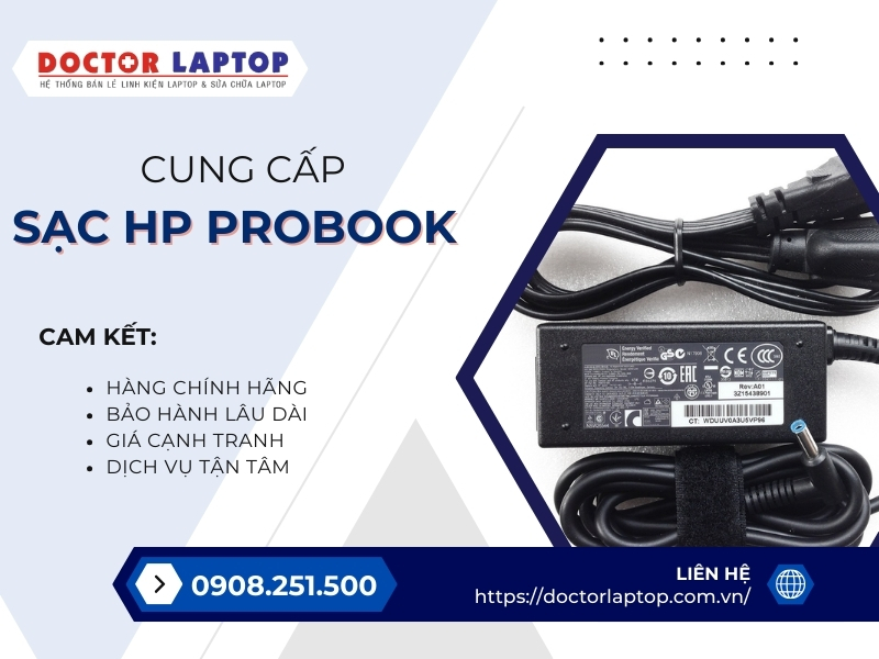 Sạc hp probook - 4