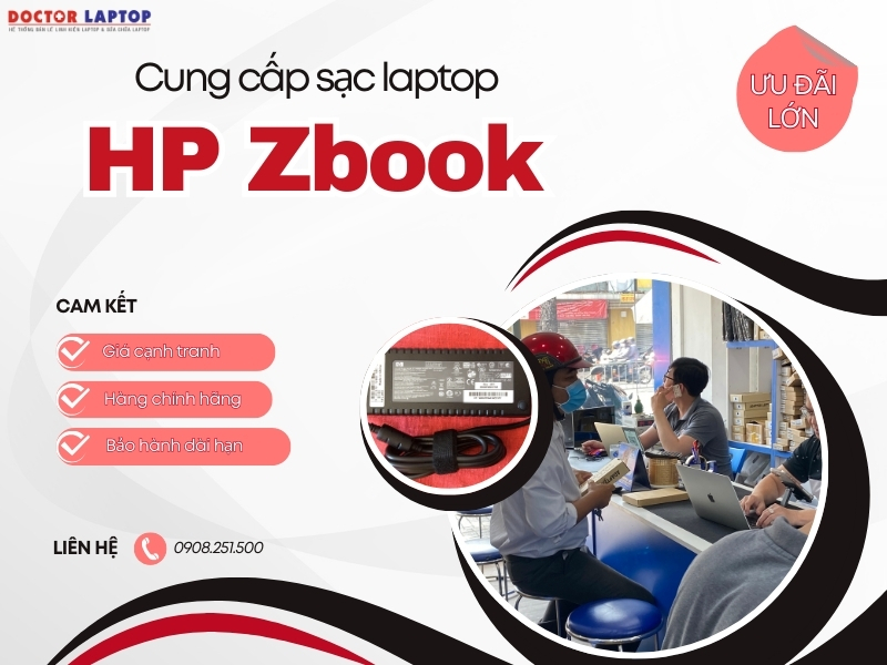 Sạc hp zbook - 4