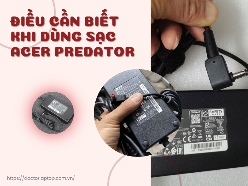 Sạc acer predator - 2