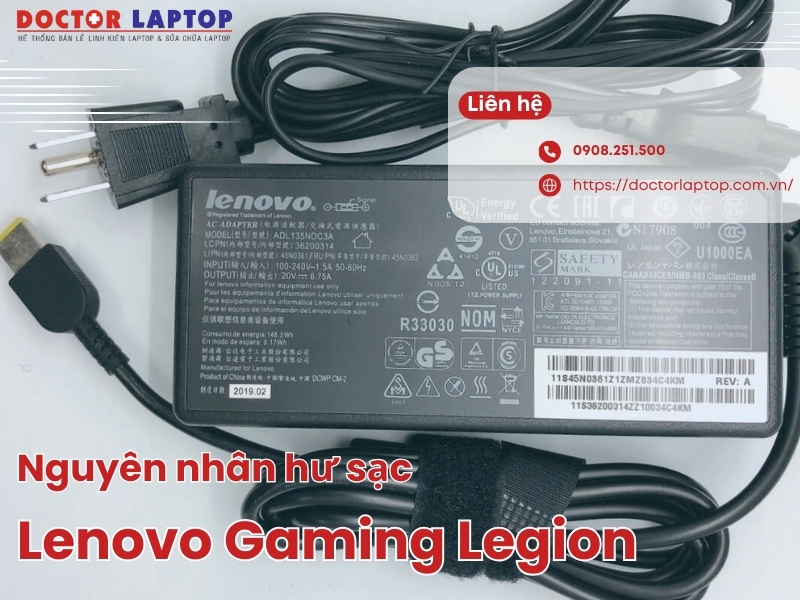 Sạc lenovo gaming legion - 3