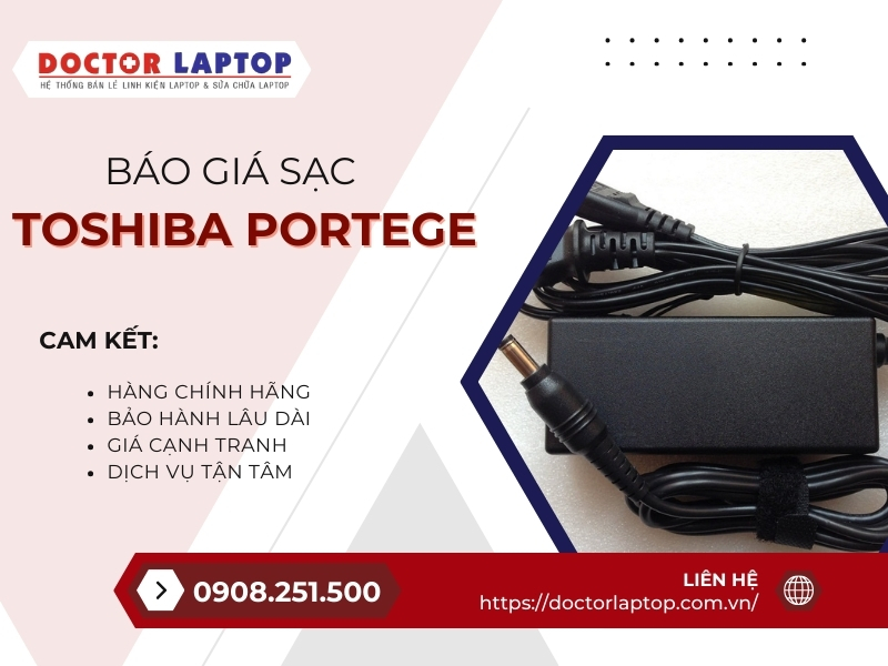 Sạc toshiba portege - 3