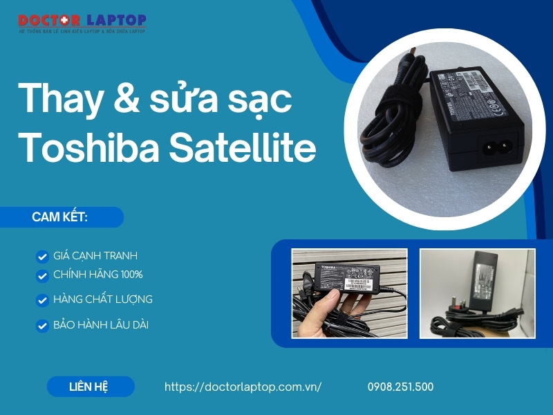 Sạc toshiba sattelite - 3