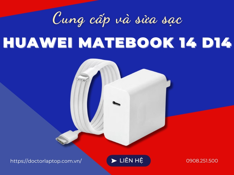 Sạc huawei matebook 14 d14 - 1