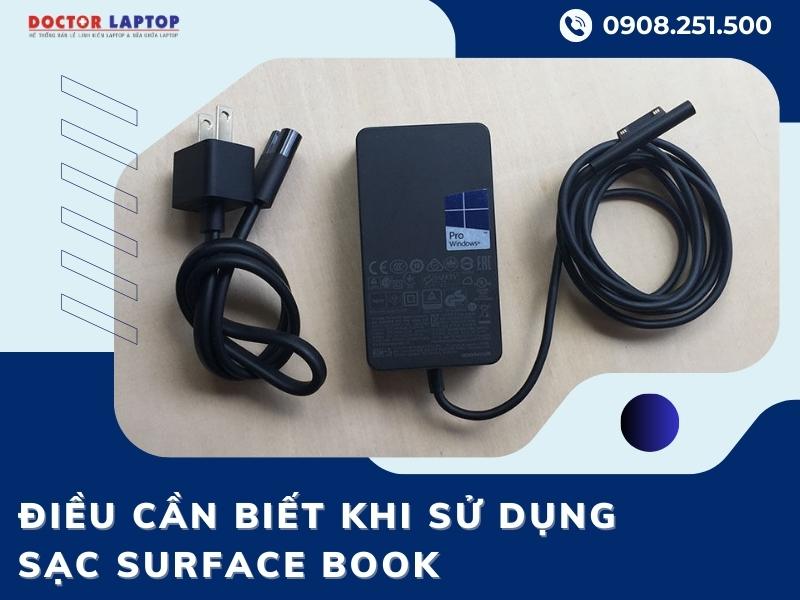 Sạc surface book - 3