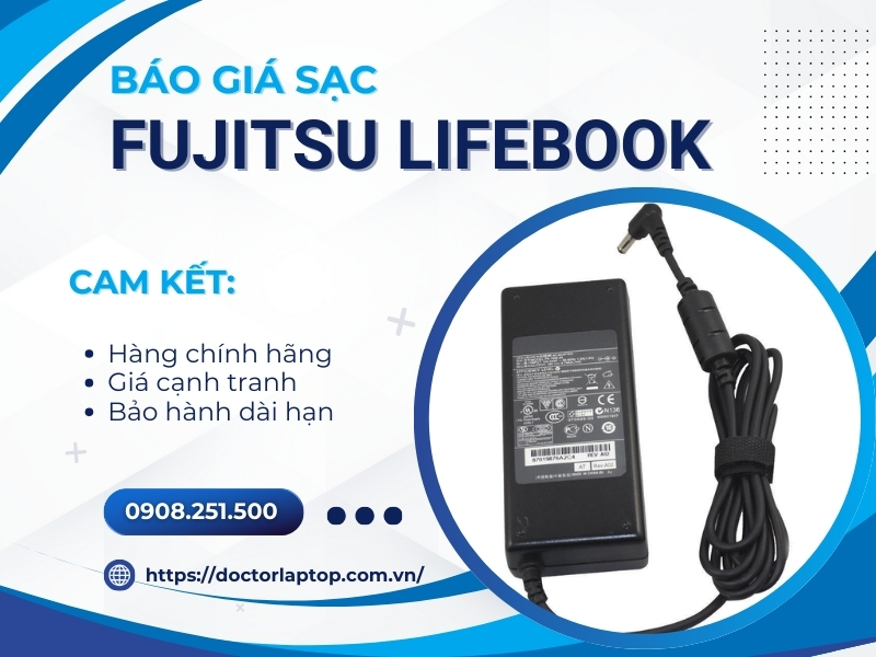 Sạc fujitsu lifebook - 2