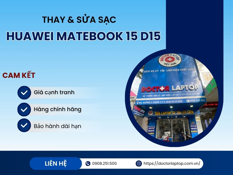 Sạc huawei matebook 15 d15 - 4