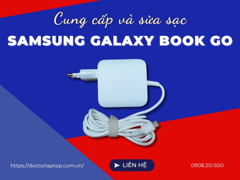 Sạc samsung galaxy book go - 1