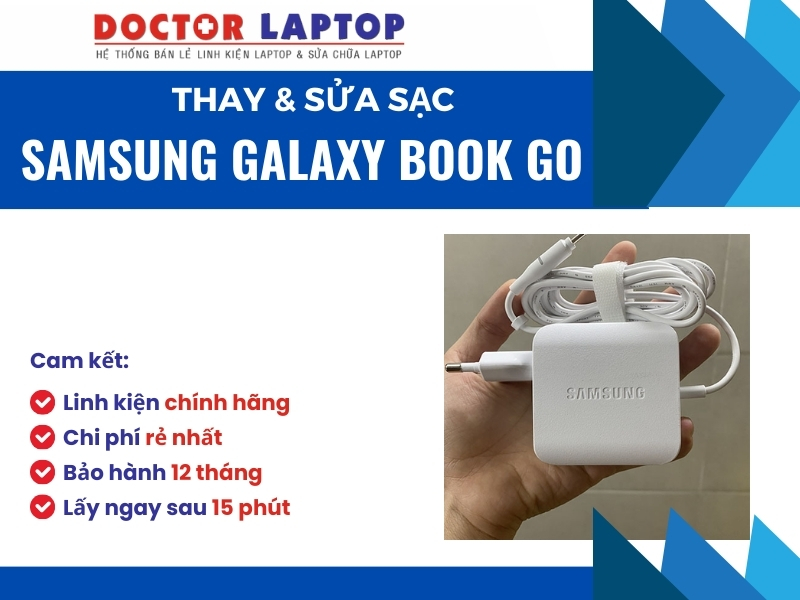 Sạc samsung galaxy book go - 3