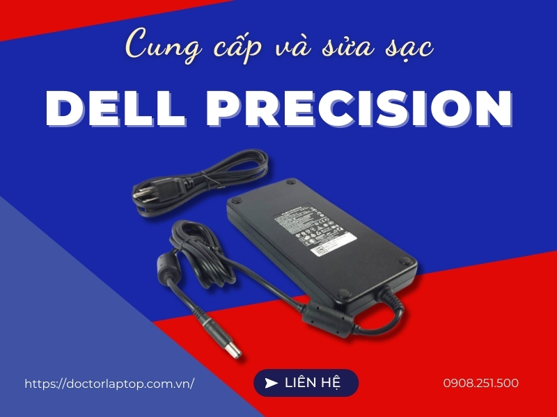 Sạc dell precision - 1