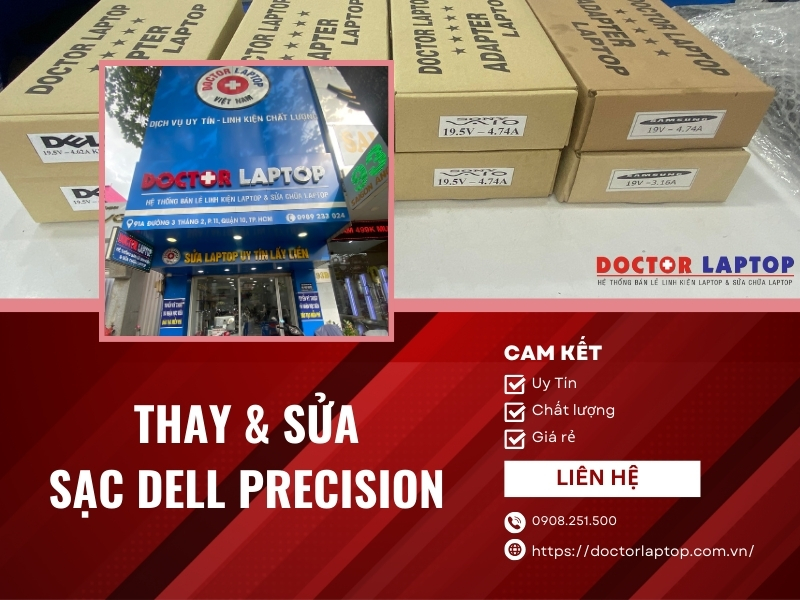 Sạc dell precision - 4