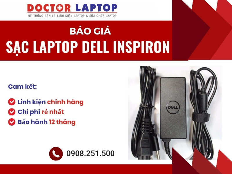 Sạc dell inspiron - 2