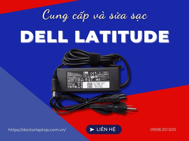 Sạc dell latitude - 1