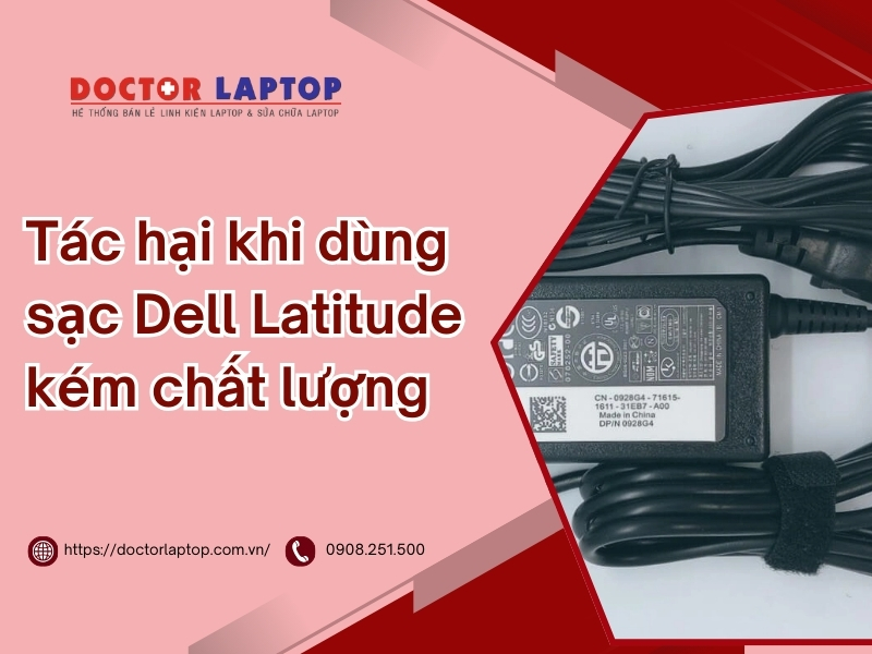 Sạc dell latitude - 3