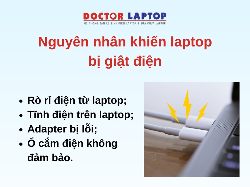 Laptop bị giật điện - 2