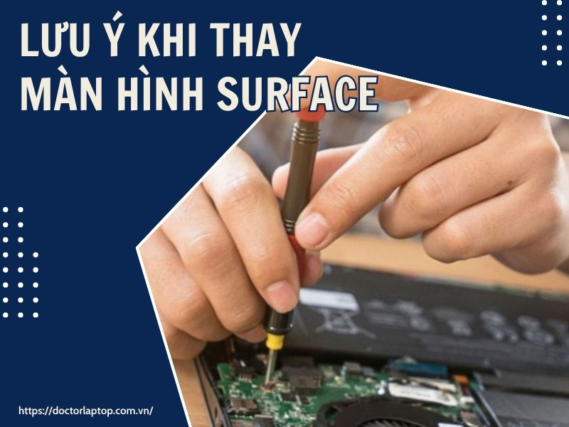 Thay màn hình surface - 10