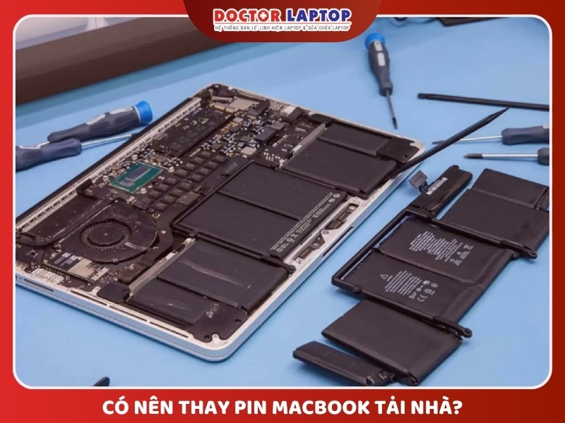 Thay pin macbook chính hãng - 12