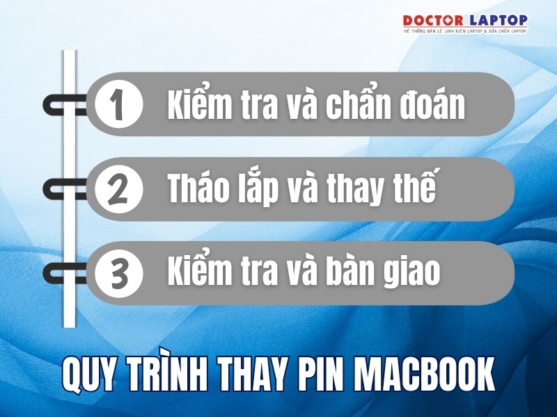 Thay pin macbook chính hãng - 8