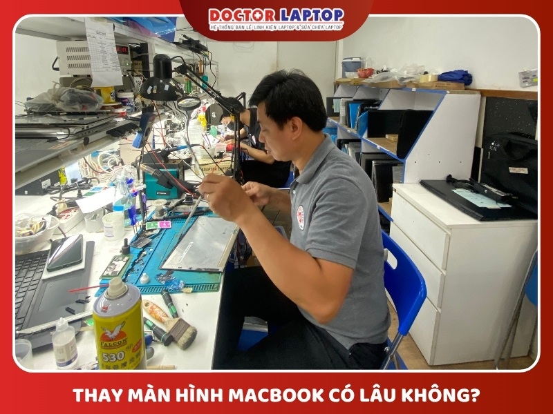 Thay màn hình macbook - 19