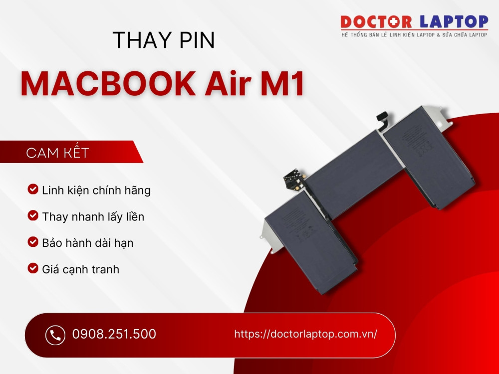 Pin macbook air m1 2021 13 inch a2389 - 5