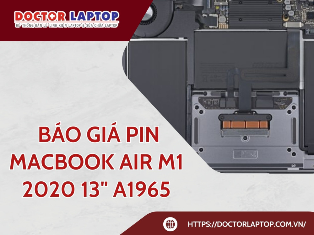 Pin macbook air m1 2020 13 inch a1965 - 4