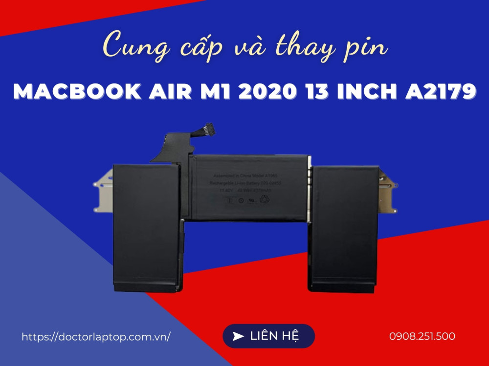 Pin macbook air m1 2020 13 inch a2179 - 1