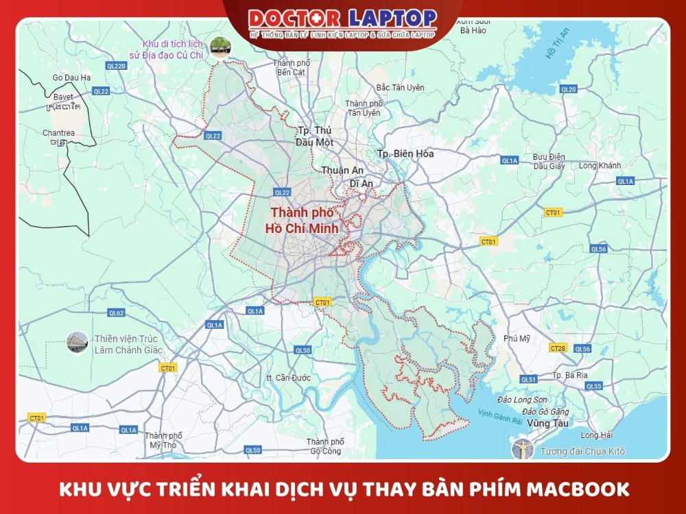 Thay bàn phím macbook chính hãng - 12