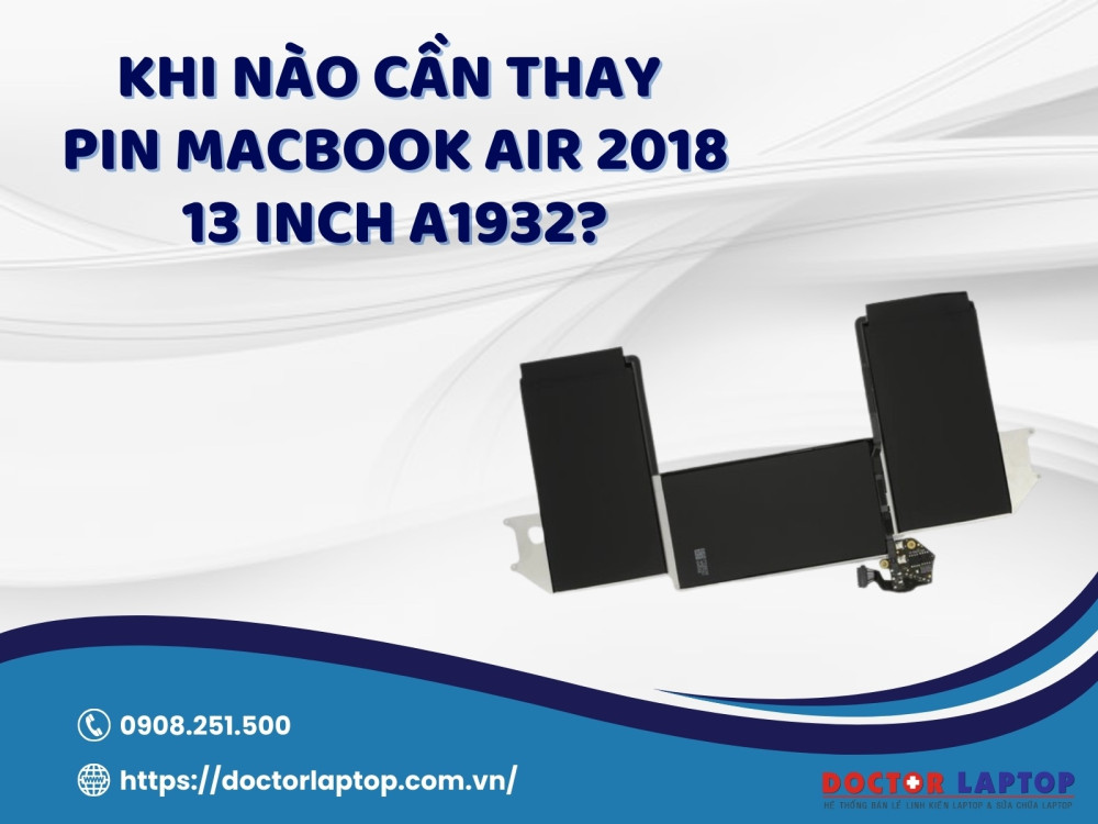 Pin macbook air 2018 13 inch a1932 - 4