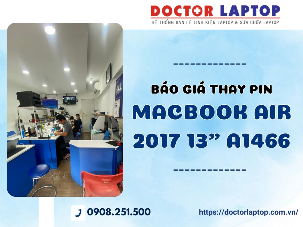 Pin macbook air 2017 13 inch a1466 - 2