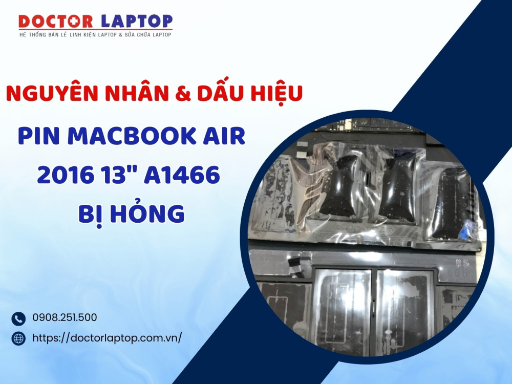 Pin macbook air 2016 13 inch a1466 - 3