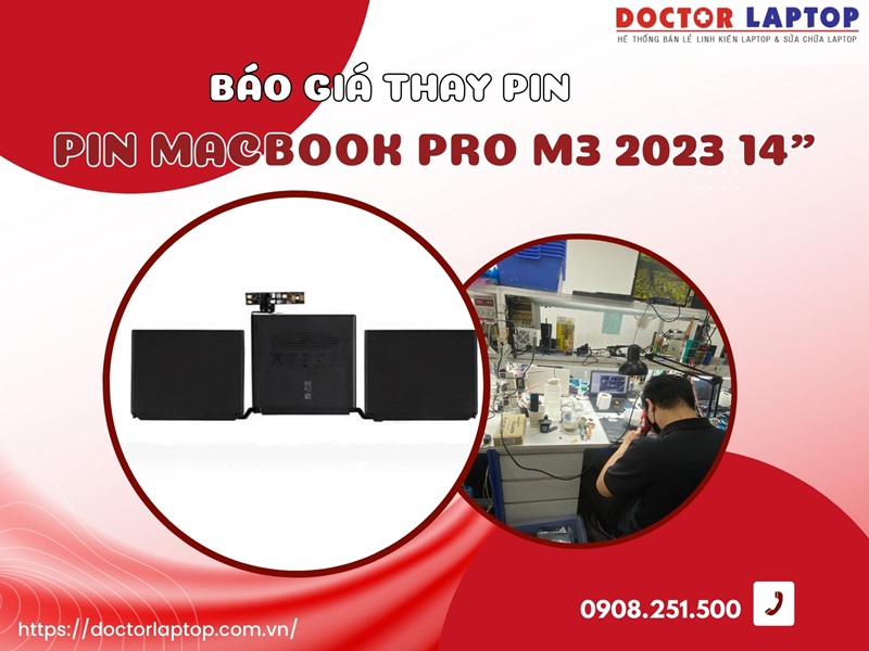 Pin macbook pro m3 2023 14 inch - 3
