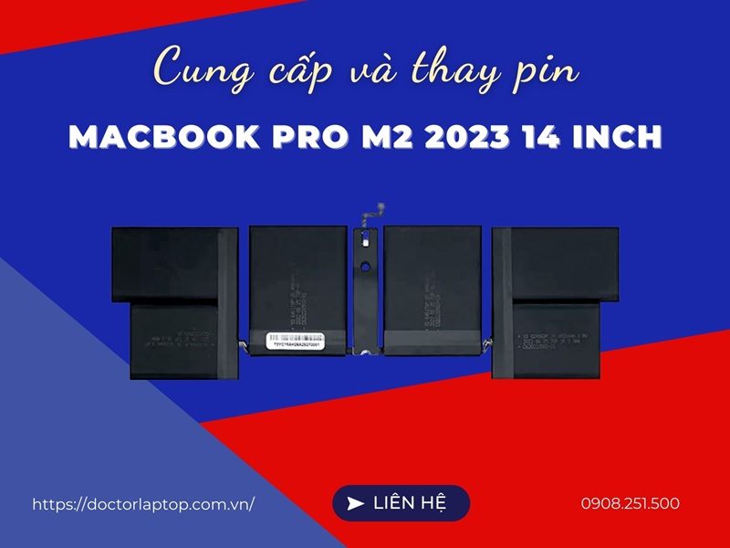Pin macbook pro m2 2023 14 inch - 1