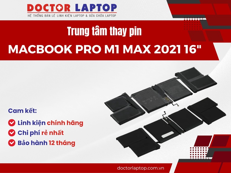 Pin macbook pro m1 max 2021 16 inch - 6