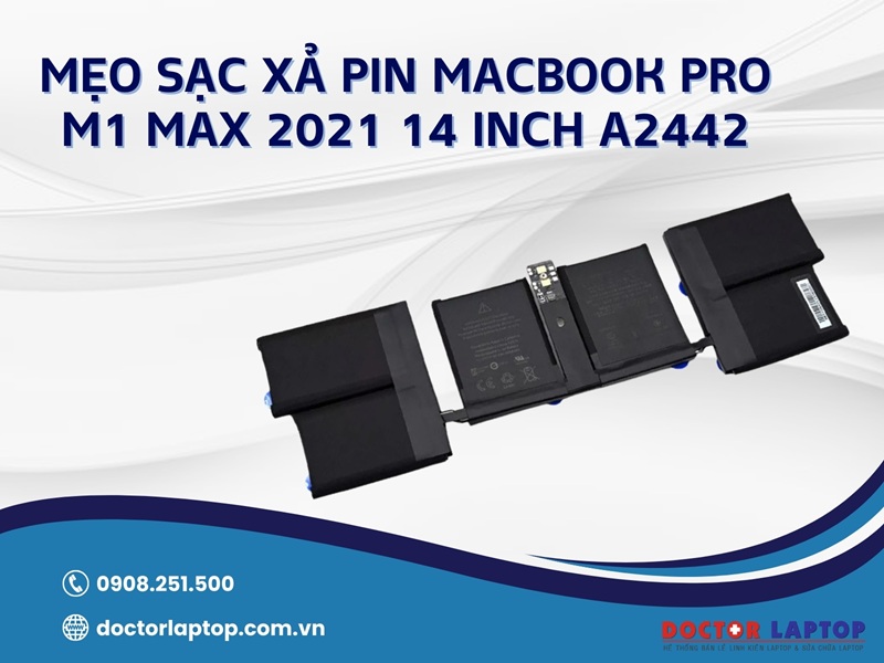 Pin macbook pro m1 max 2021 14 inch a2442 - 8