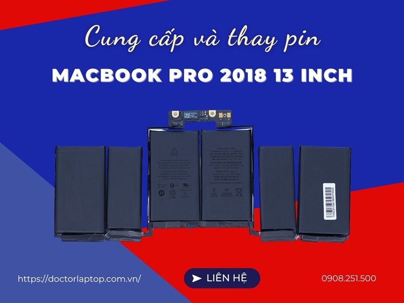 Pin macbook pro 2018 13 inch - 1
