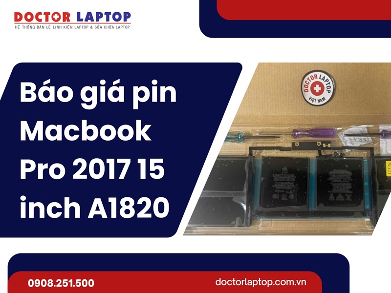 Pin macbook pro 2017 15 inch a1820 - 5