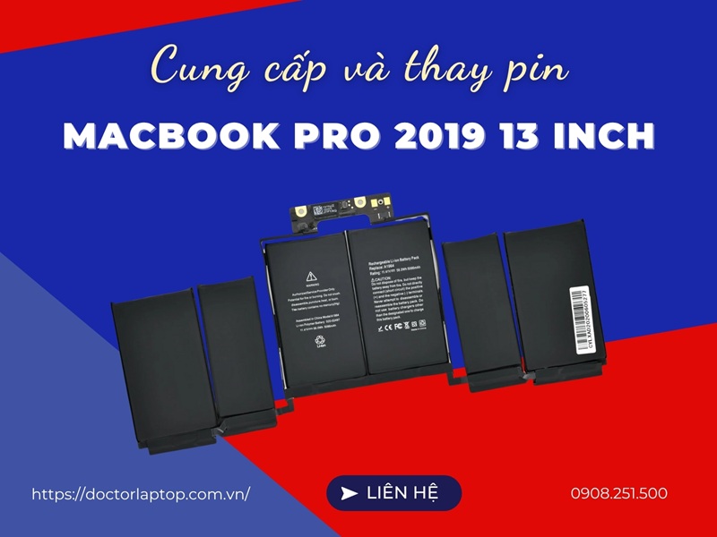 Pin macbook pro 2019 13 inch - 1