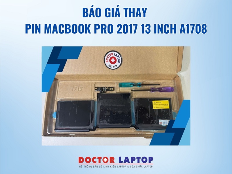 Pin macbook pro 2017 13 inch a1708 - 9