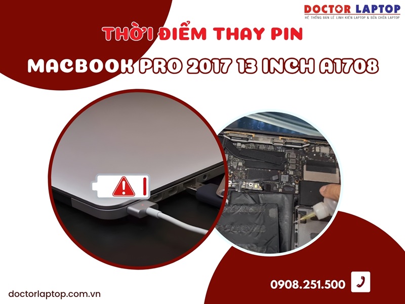 Pin macbook pro 2017 13 inch a1708 - 3