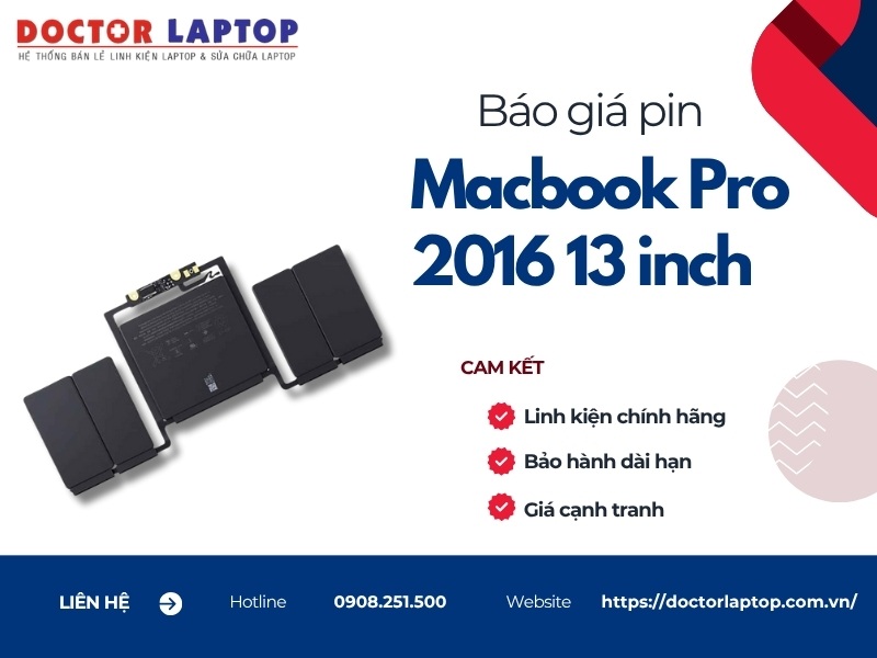Pin macbook pro 2016 13 inch - 3