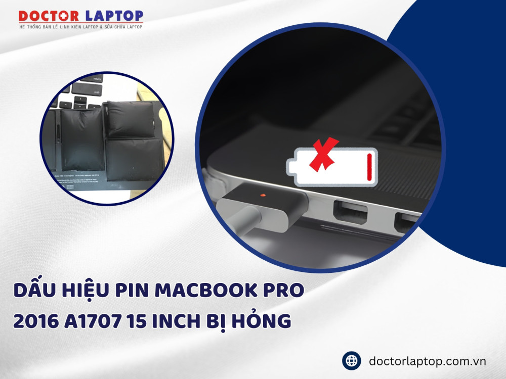 Pin macbook pro 2016 15 inch a1707 - 7