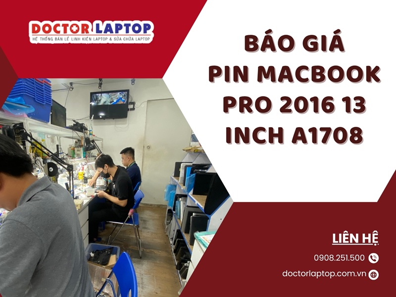 Pin macbook pro 2016 13 inch a1708 - 4