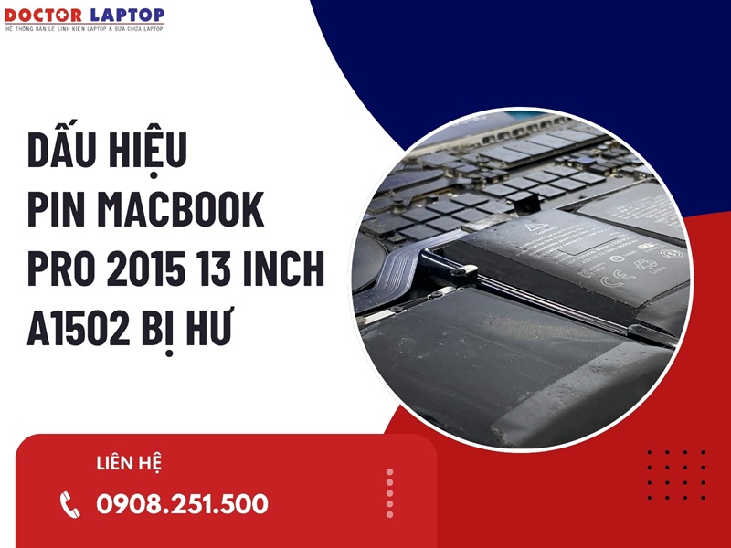 Pin macbook pro 2015 13 inch a1502 - 5