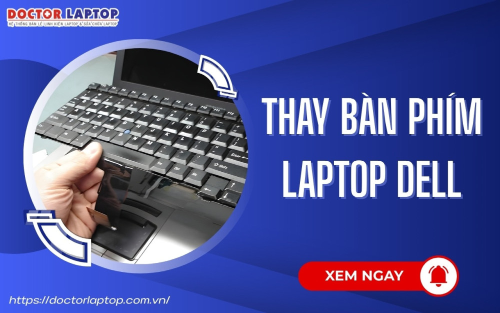 Thay bàn phím laptop dell - 1