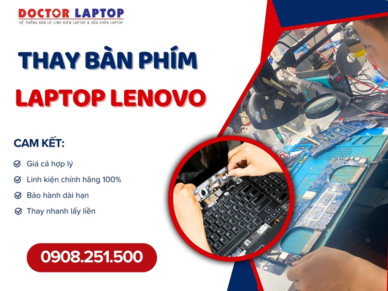 Thay bàn phím laptop lenovo - 2