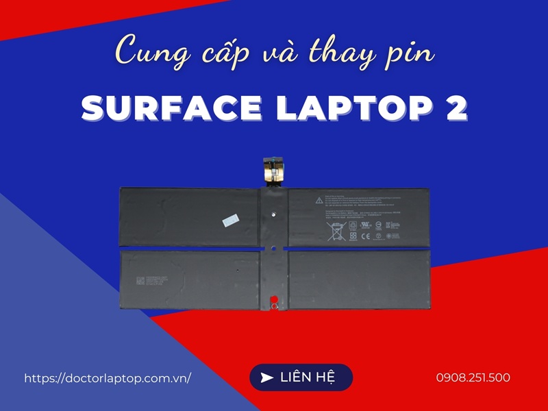 Pin surface laptop 2 - 1