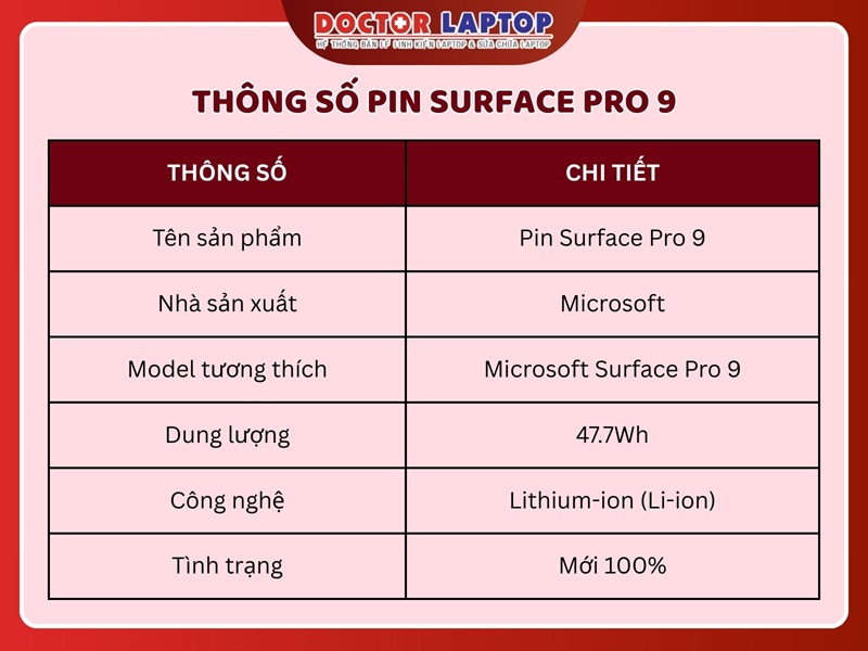 Pin surface pro 9 - 2