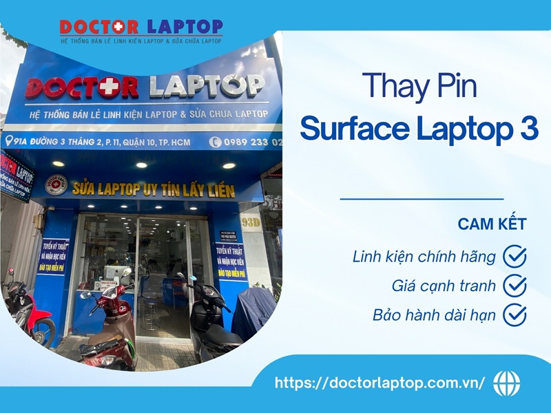 Pin surface laptop 3 - 6